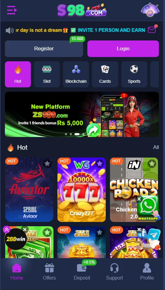 S98 App