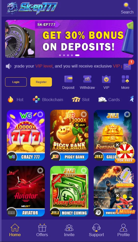 skep777 App