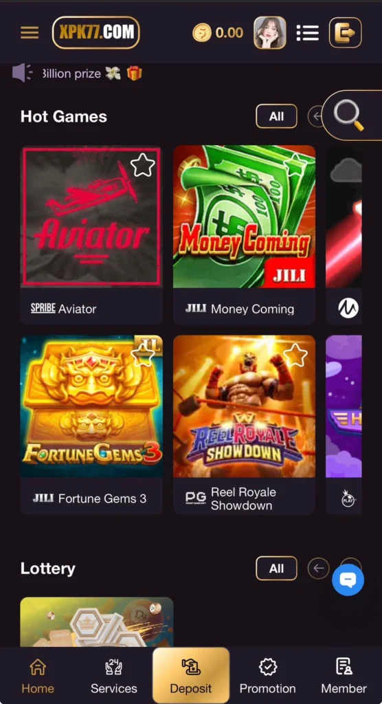 xpk77 games