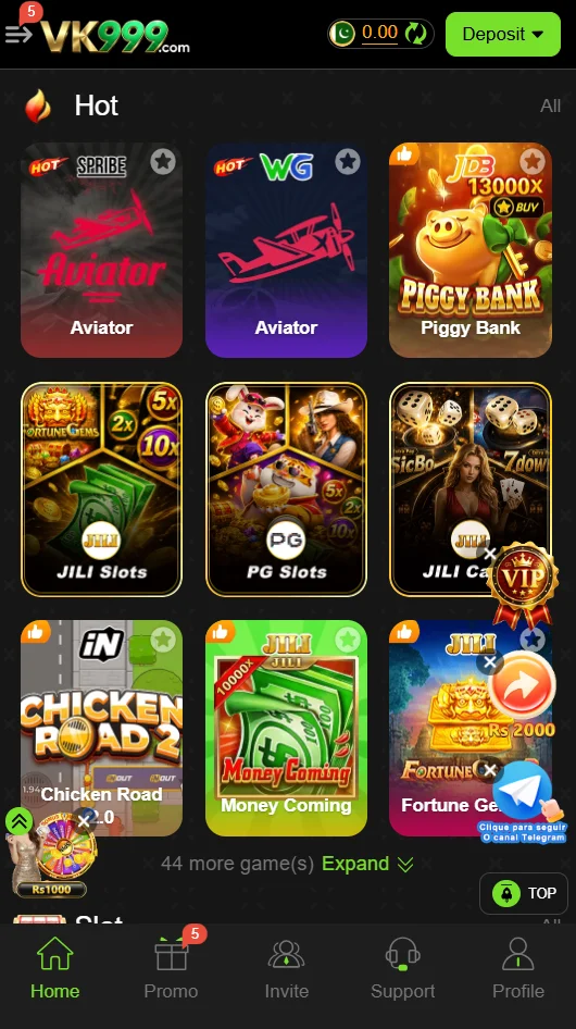 vk999 apps
