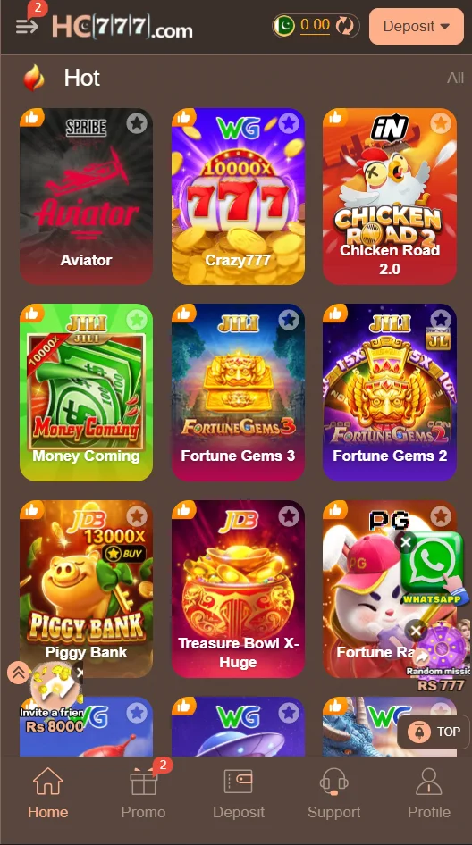 hc777 games