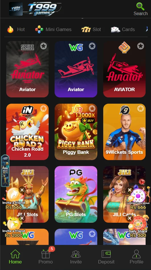 t999 games