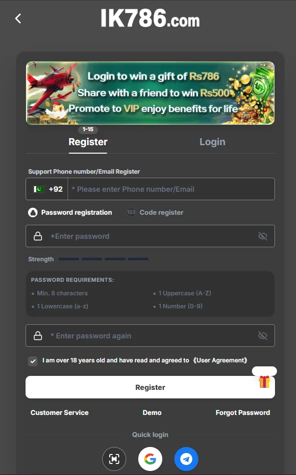 ik786 app